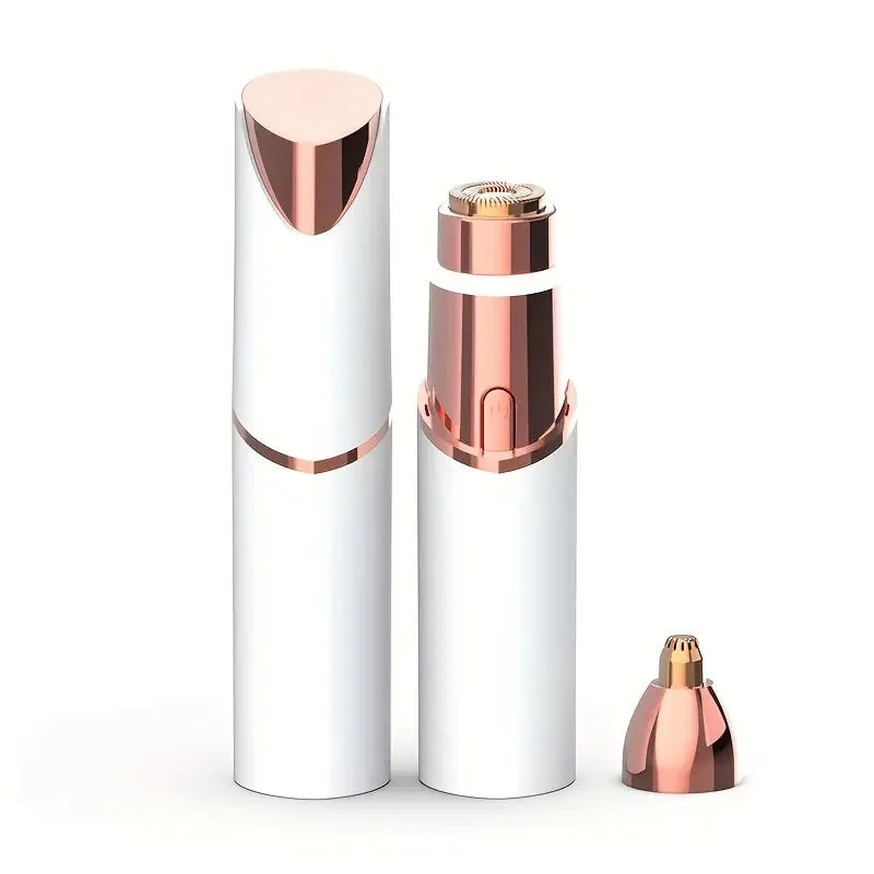 Depilador de Precisão Premium 3 em 1 – Kit de Beleza Facial Sem Dor & Recarregável