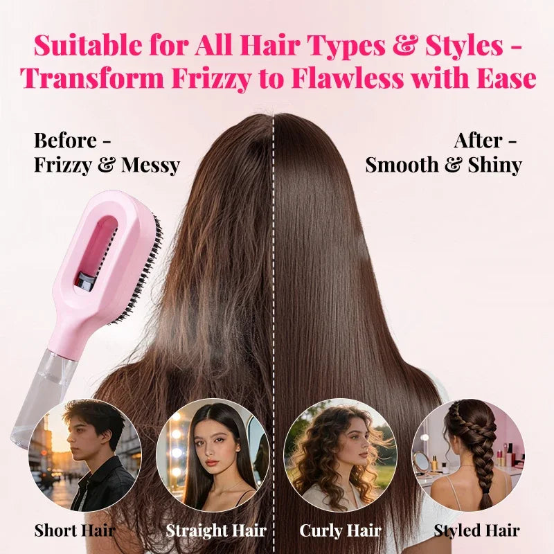 Conjunto de Styling Capilar Profissional 4 em 1 – Desembaraça, Define e Finaliza
