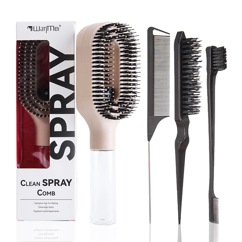 Conjunto de Styling Capilar Profissional 4 em 1 – Desembaraça, Define e Finaliza